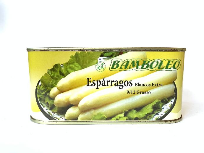 ESPARRAGOS BLANCOS BAMBOLEO 9/12 425GR.