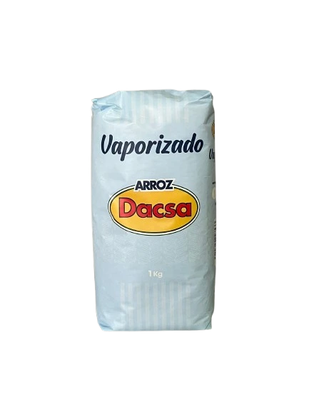 ARROZ VAPORIZADO "DACSA" 1 KG. AZUL