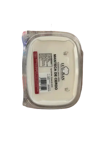 [PR/00253] MANTECA DE CERDO LUSAN  1 KG. (P.N.E.880 GR.)