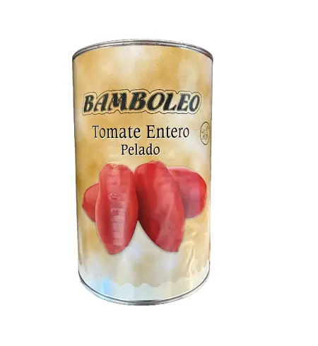 TOMATE ENTERO PELADO 4,5 KG. "BAMBOLEO"