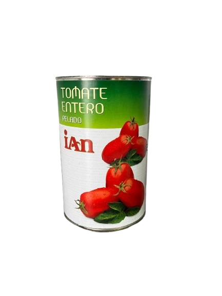 [PR/06025] TOMATE ENTERO PELADO IAN 4,5 KG.