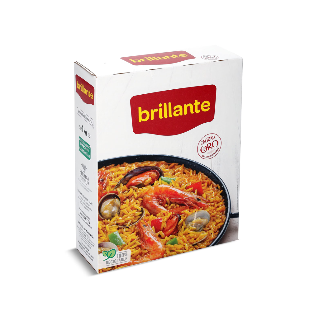 ARROZ VAPORIZADO "BRILLANTE"1KG.