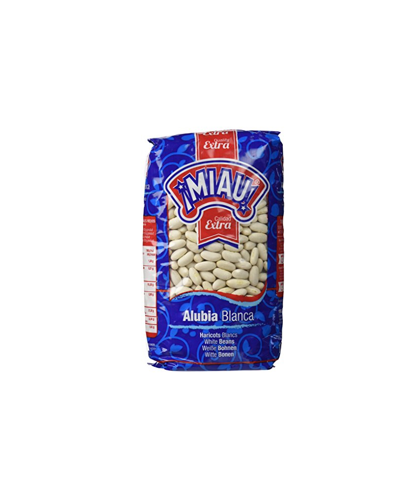 [303112] JUDIA BLANCA "MIAU" BOLSA 1 KG
