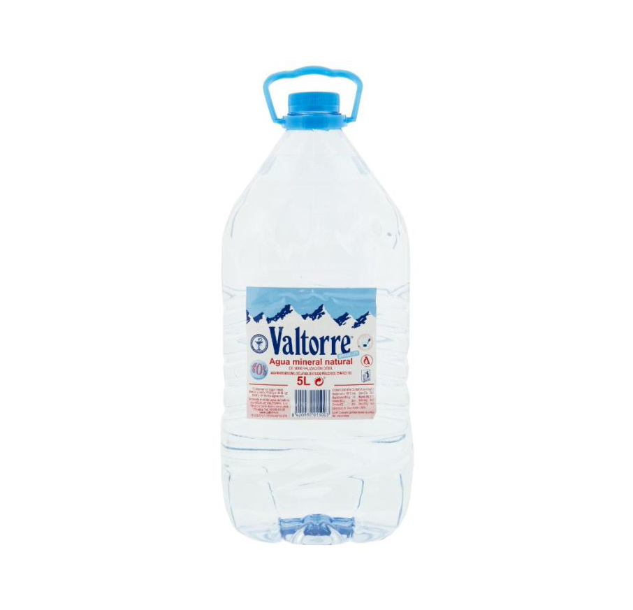 [20158] AGUA "VALTORRE" 5 L.