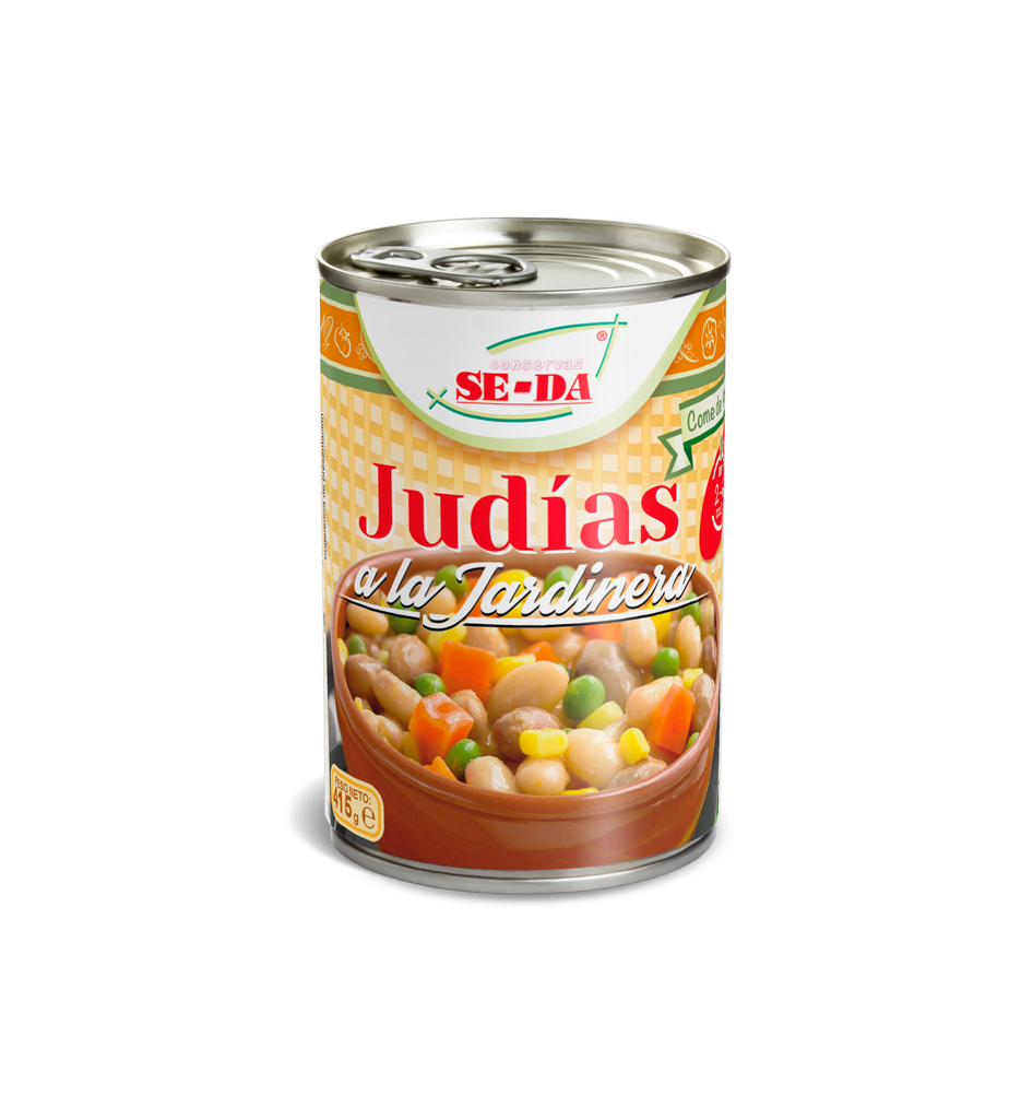 JUDIAS JARDINERA SEDA 1/2