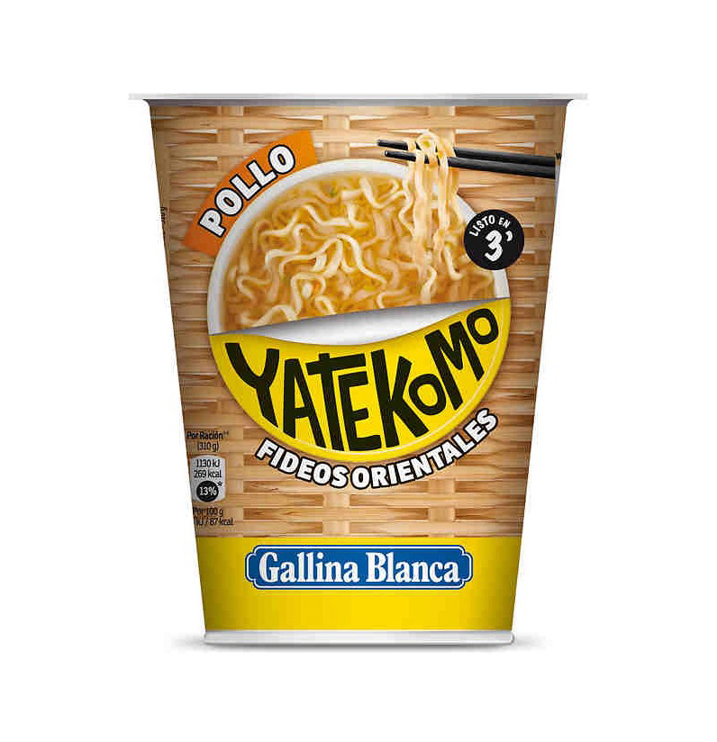 [980120164] YATEKOMO POLLO VASO 61 GRS