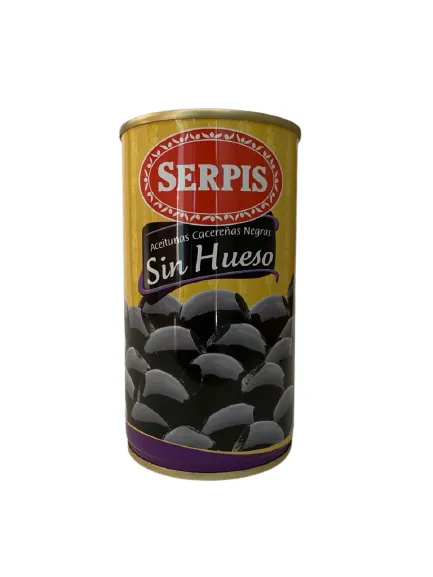 [8041054] ACEITUNAS NEG. S/H SERPIS 350G