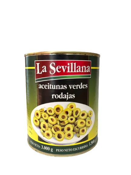 ACEITUNAS RODAJAS VERDE L/2,85