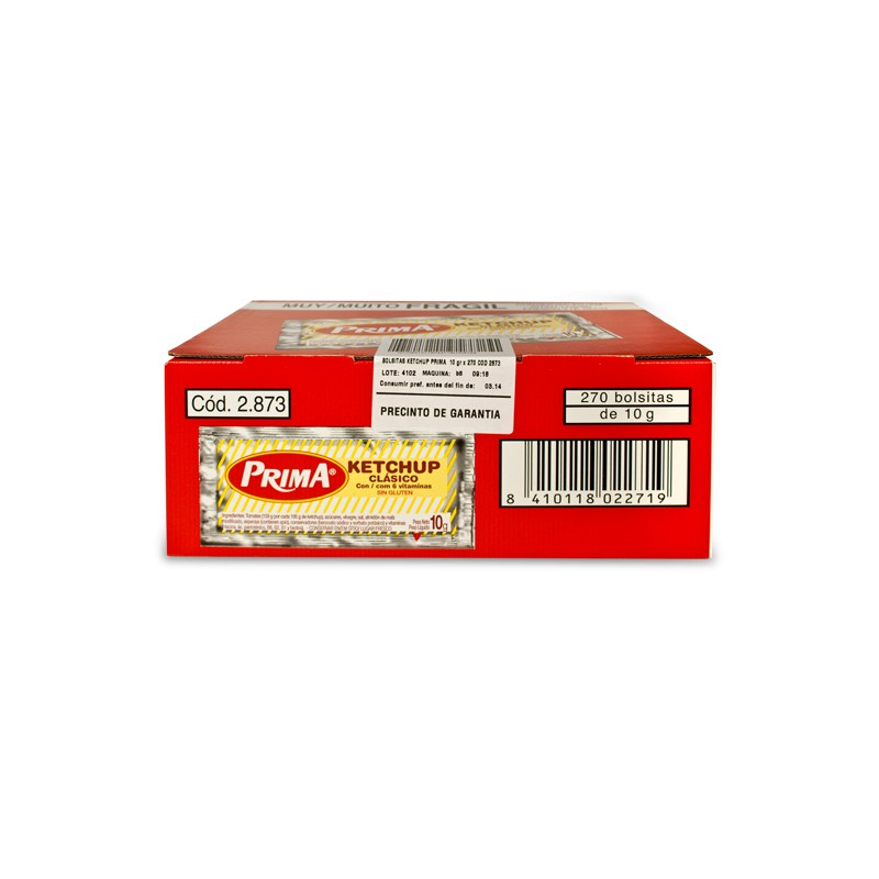 [10041804] KETCHUP "PRIMA" 10 GR.