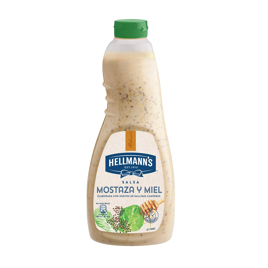 [8360] MOSTAZA Y MIEL 1L.HELLMANS