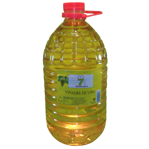 VINAGRE DE VINO BLANCO  5 L.