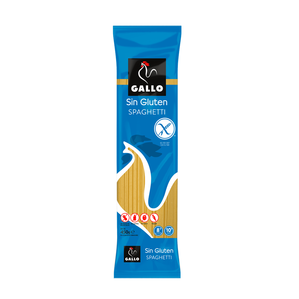 [9116] ESPAGUETIS S/GLUTEN GALLO 450G