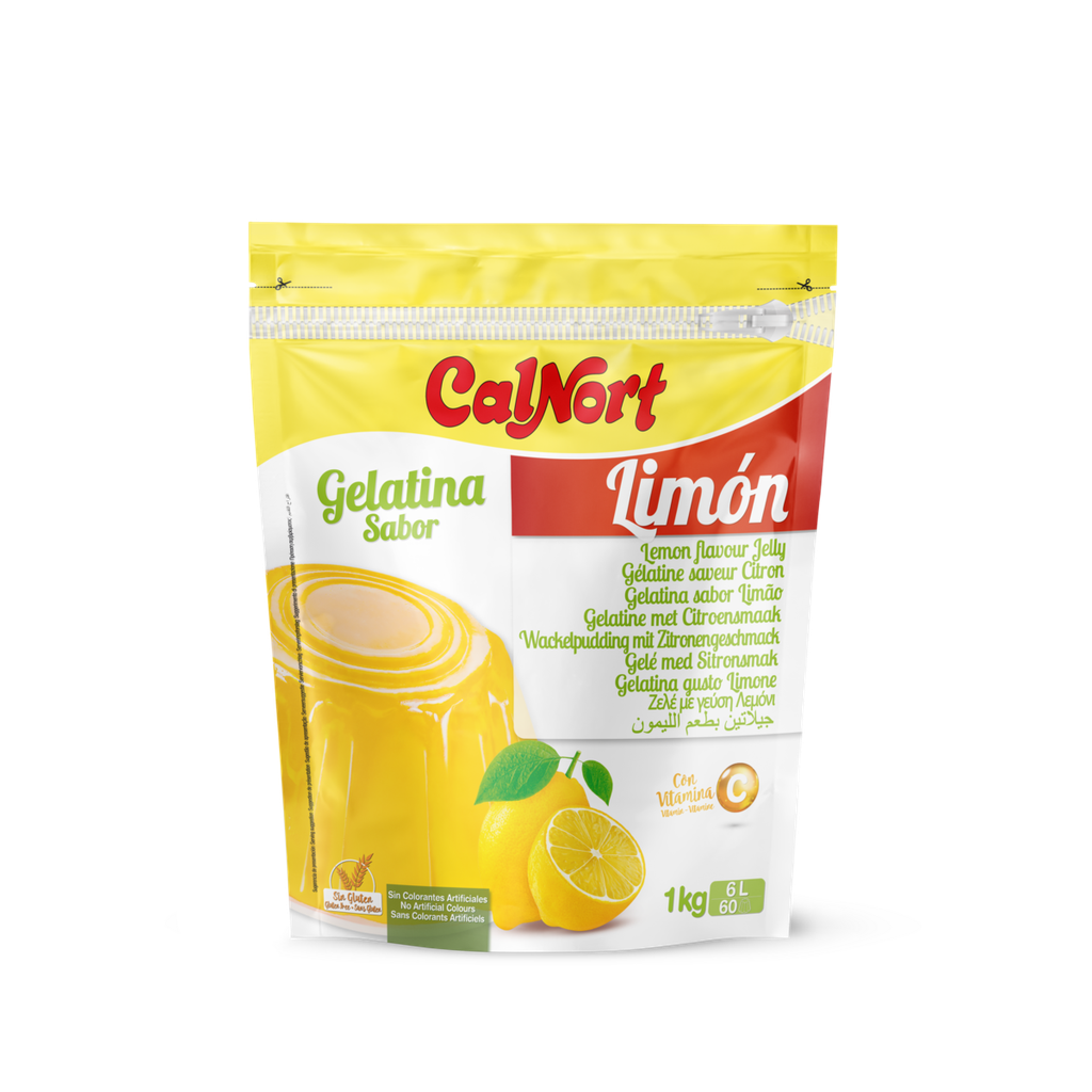 [12051968] GELATINA LIMON 1 KG. CALNORT