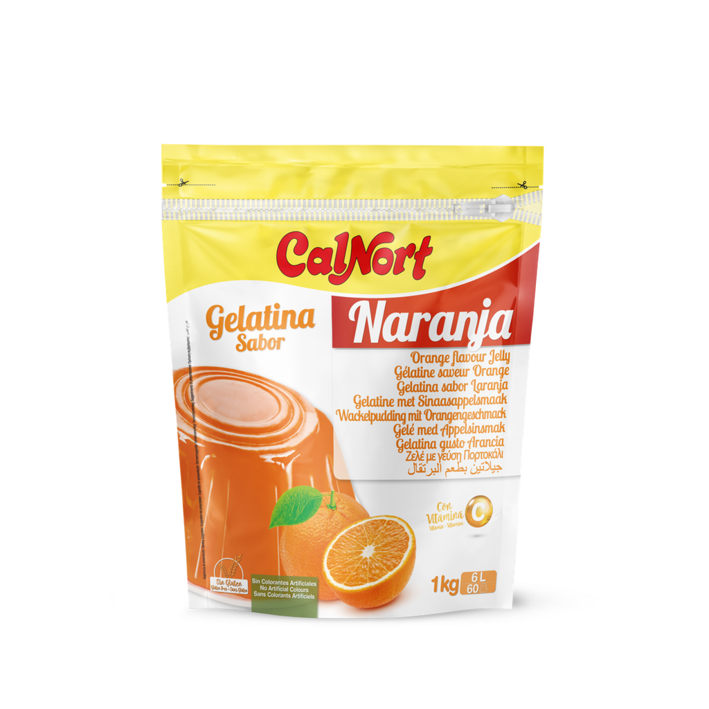 [12051965] GELATINA NARANJA 1 KG. CALNORT