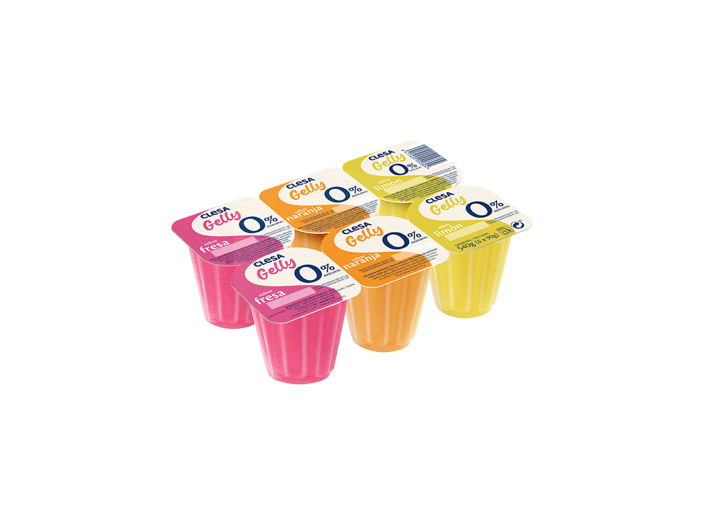 [8356] GELATINA SABORES S/A PACK 6 U