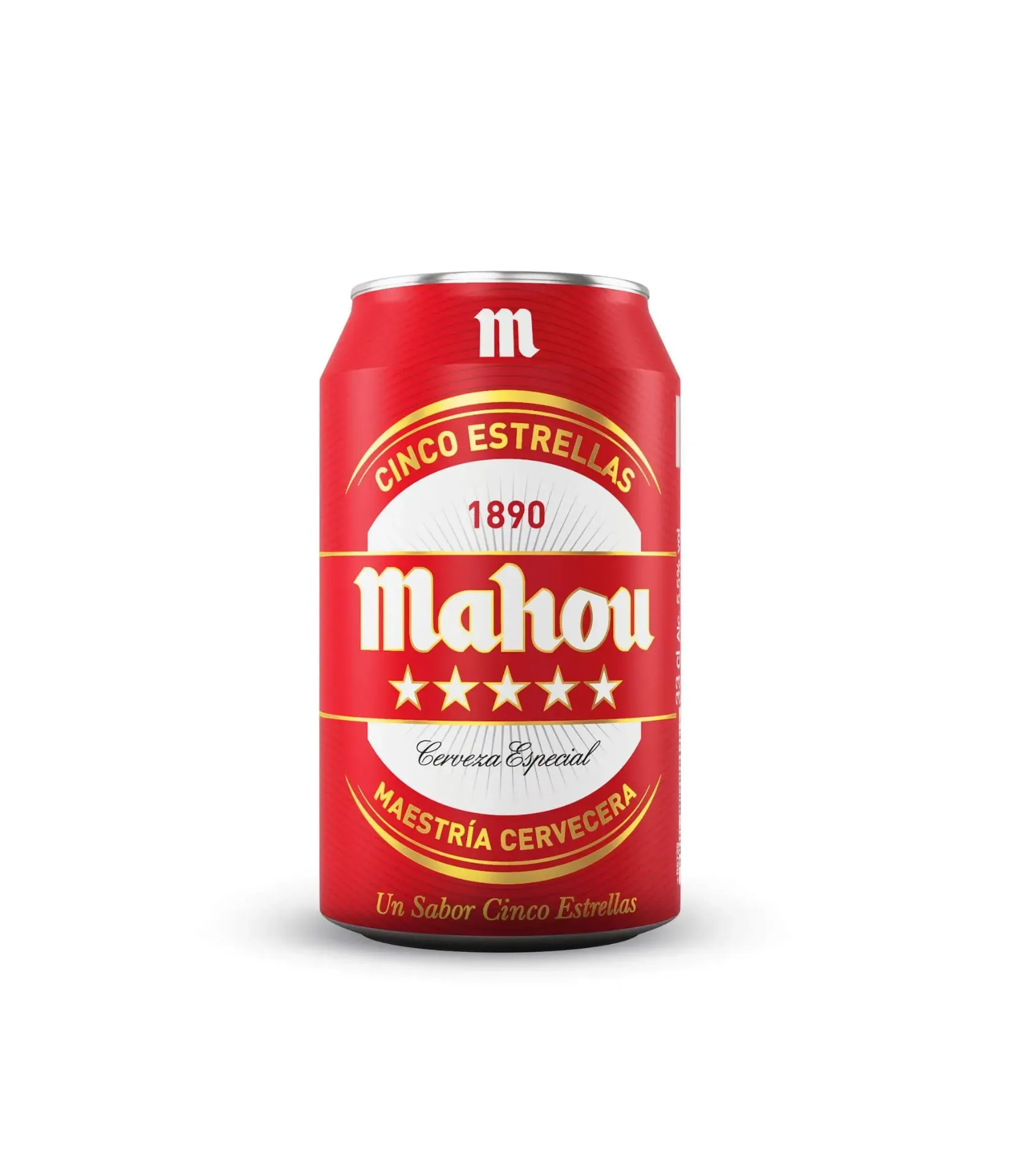 [23013375] CERVEZA "MAHOU" 5 ESTRELLAS.33CL.