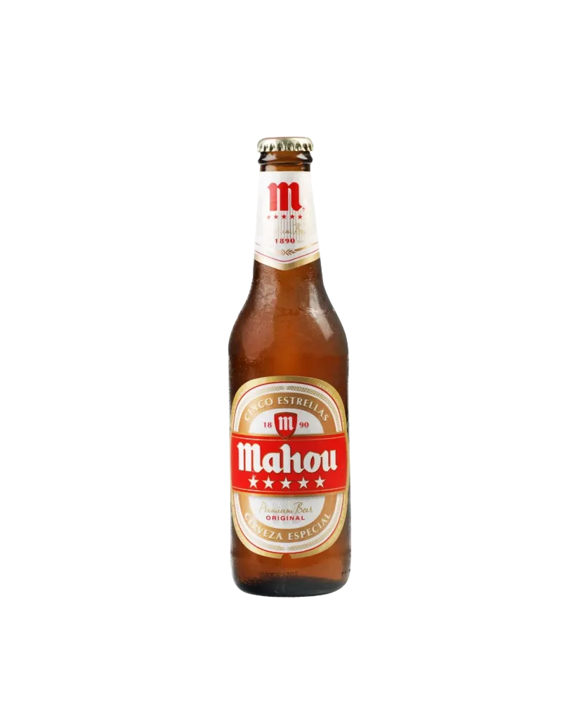 [23013381] CERVEZA MAHOU 5* BTLLA. 25 CL