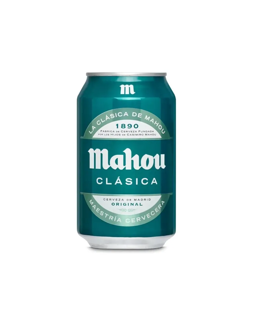 [23013382] CERVEZA MAHOU CLASICA L/33 CL