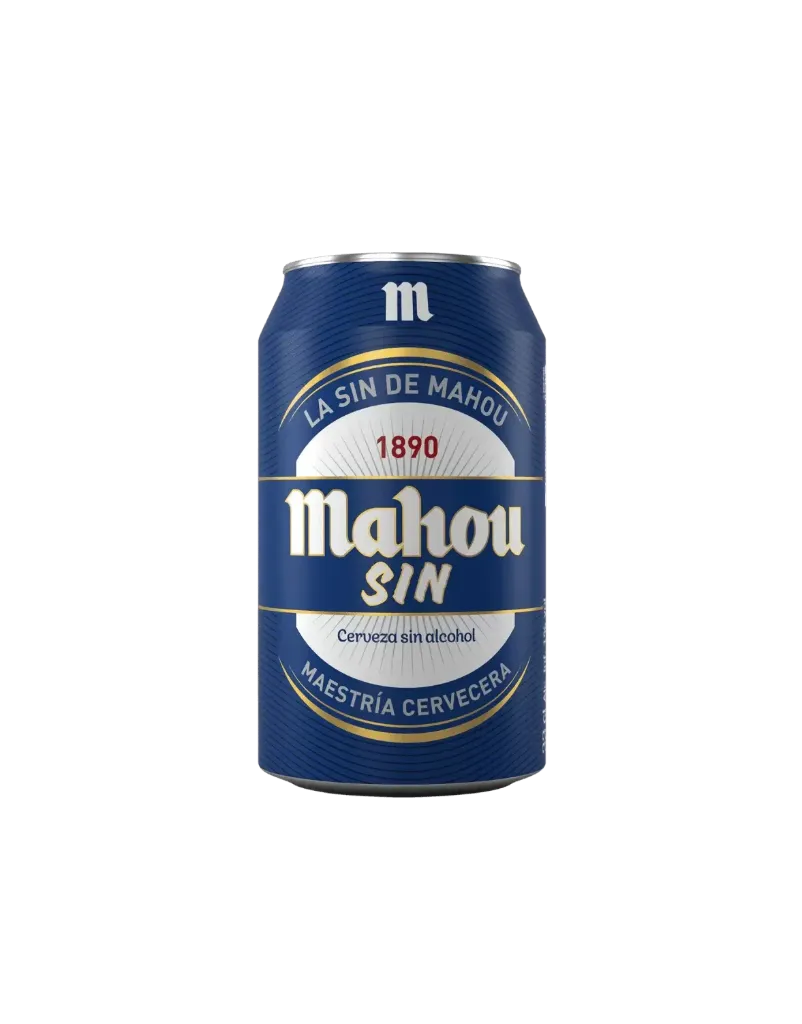 [23013385] CERVEZA MAHOU S/ALCOHOL L/33CL