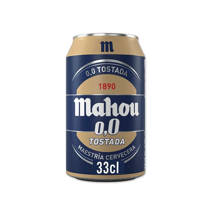 [98022054] CERVEZA MAHOU TOSTADA 0,0 33CL
