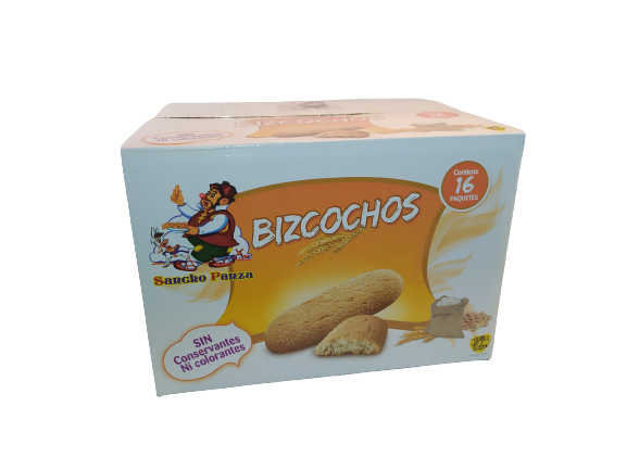 BIZCOCHOS SOLETILLAS SANCHO PANZA C/1,7KG.