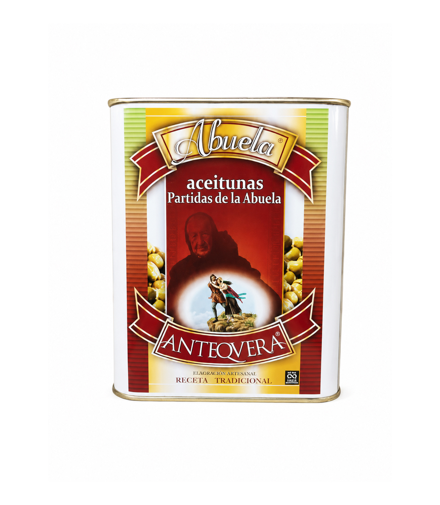[EU/3200] ACEITUNA ALIÑADA 9,11 kg. NETO 5 KG. "ALIÑO DE MI PUEBLO" (LATA)