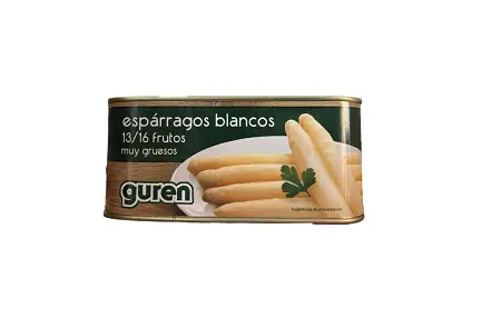 ESPARRAGOS BLANCOS 13/16 "GUREN"