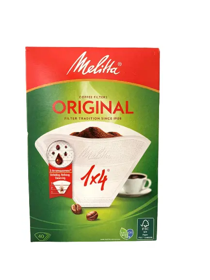 [PR/5184] FILTROS CAFE "MELITA" 1X4 40 U
