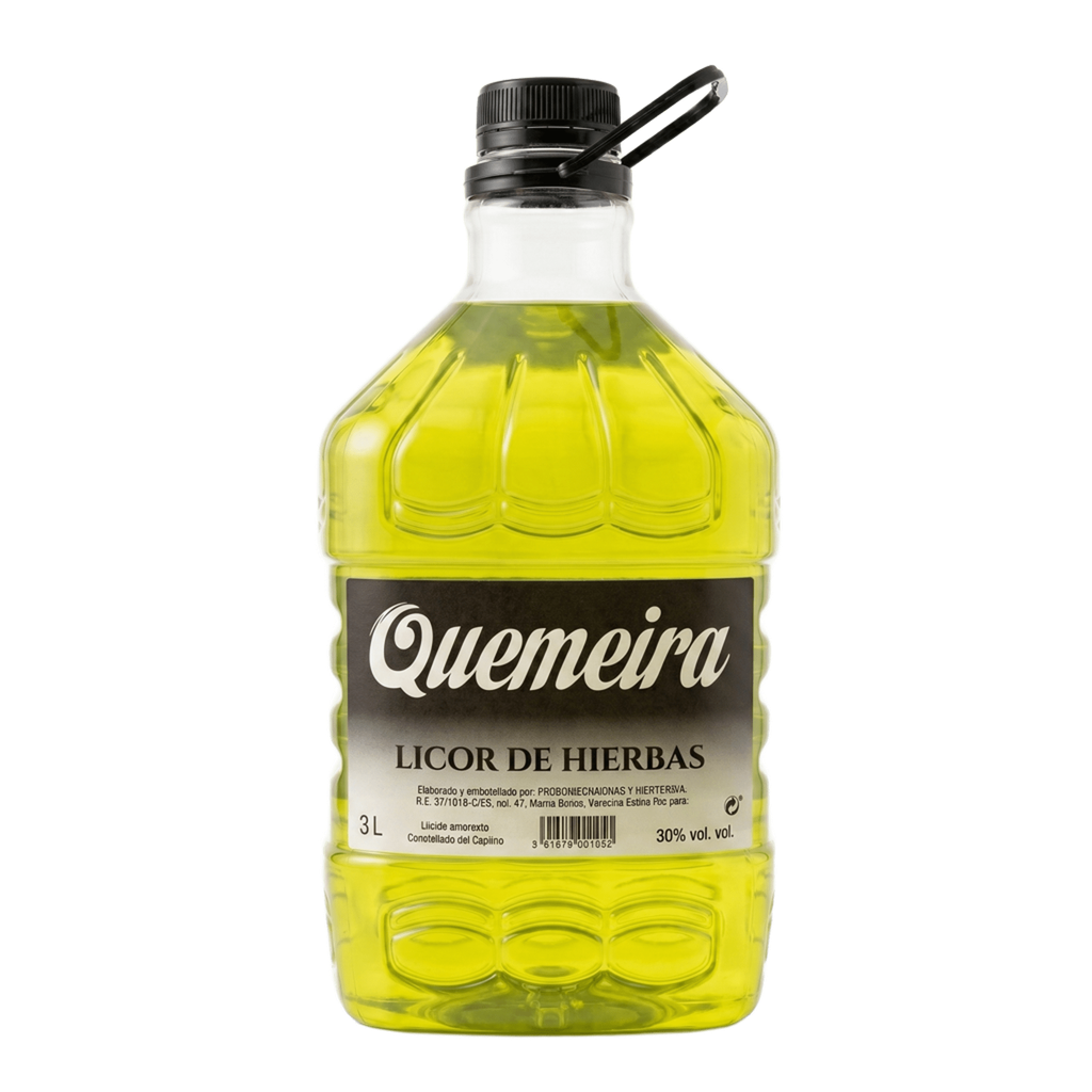 LICOR HIERBAS "QUEMEIRA" 3 LT.