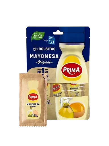 [PR/05649] MAYONESA "PRIMA" 10 ML.187+33 UDS.