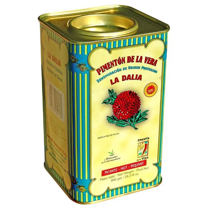 PIMENTON PICANTE DE LA VERA "LA DALIA" 800 GR.