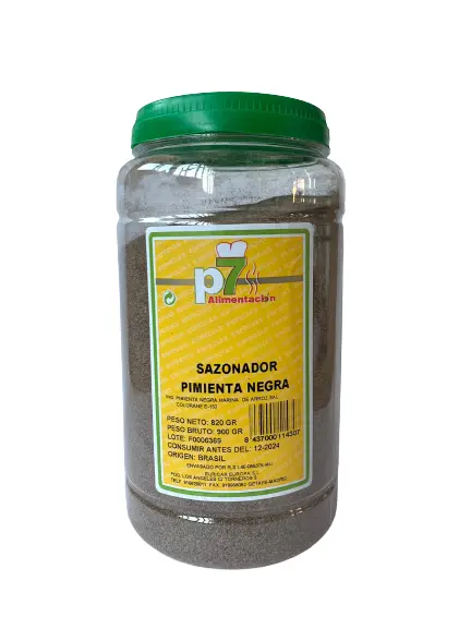 [603] PIMIENTA NEGRA GRANO 810 GR.
