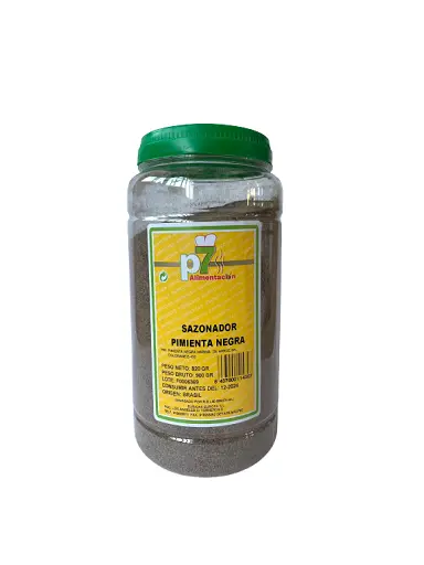 PIMIENTA NEGRA MOLIDA 820 GRS. "SAZONADOR"