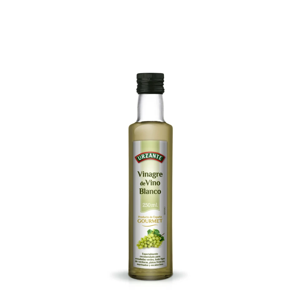 [3494] VINAGRE DE VINO 250 ML. "URZANTE" (CRISTAL)x6