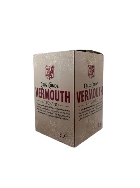 VERMUT ROJO CRUZ CONDE 5 LT (BOX)