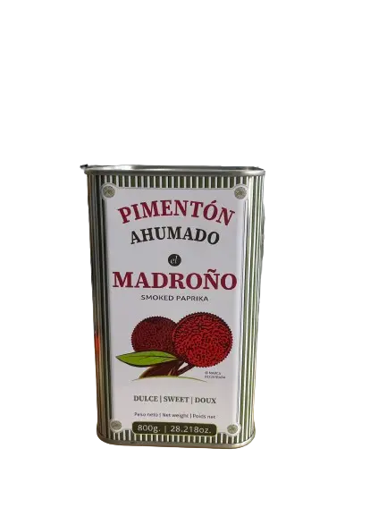 [12555] PIMENTON DULCE DE LA VERA "EL MADROÑO" 800 GR.