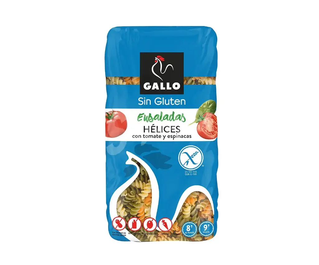 HELICES VEG.S/GLUTEN GALLO 500 gr