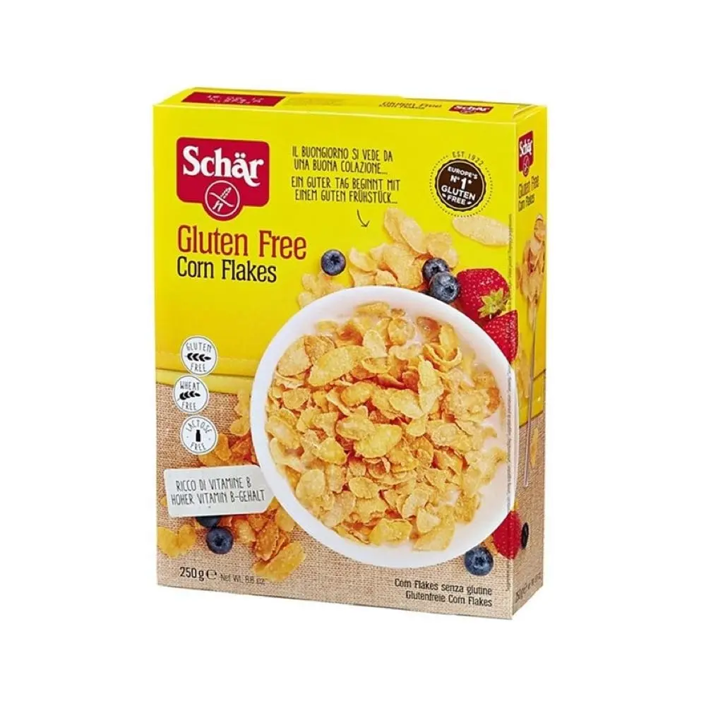 SCHAR-CORN FLAKES 250 GRS S/GLUTEN