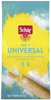 SCHAR-HARINA UNIVERSAL 1 KG  S/GLUTEN 
