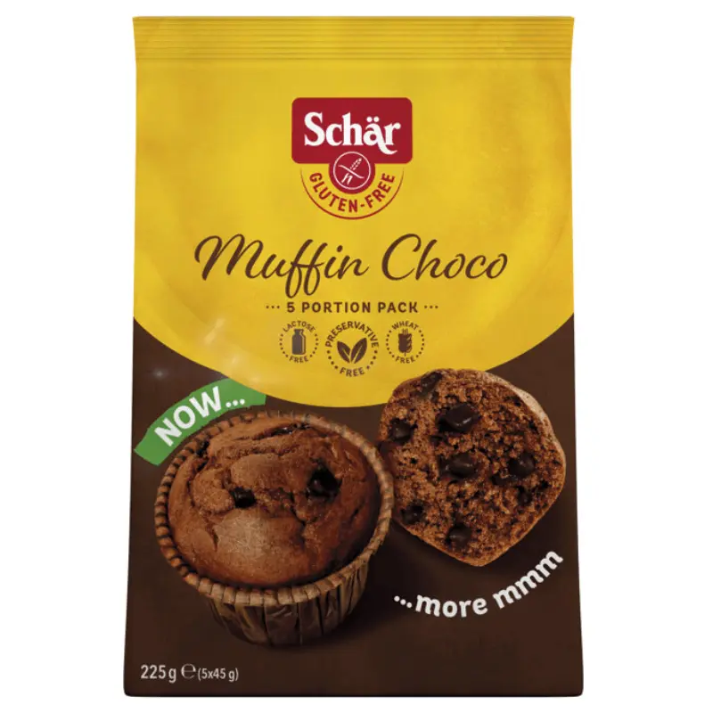 [SG/19] SCHAR-MAGDAL.MUFFIN CHOCO 225G S/GLUTEN