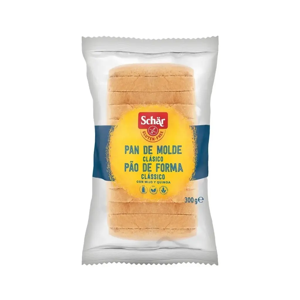 SCHAR - PAN DE MOLDE CLASICO 300 GR. CLASSICO S/GLUTEN