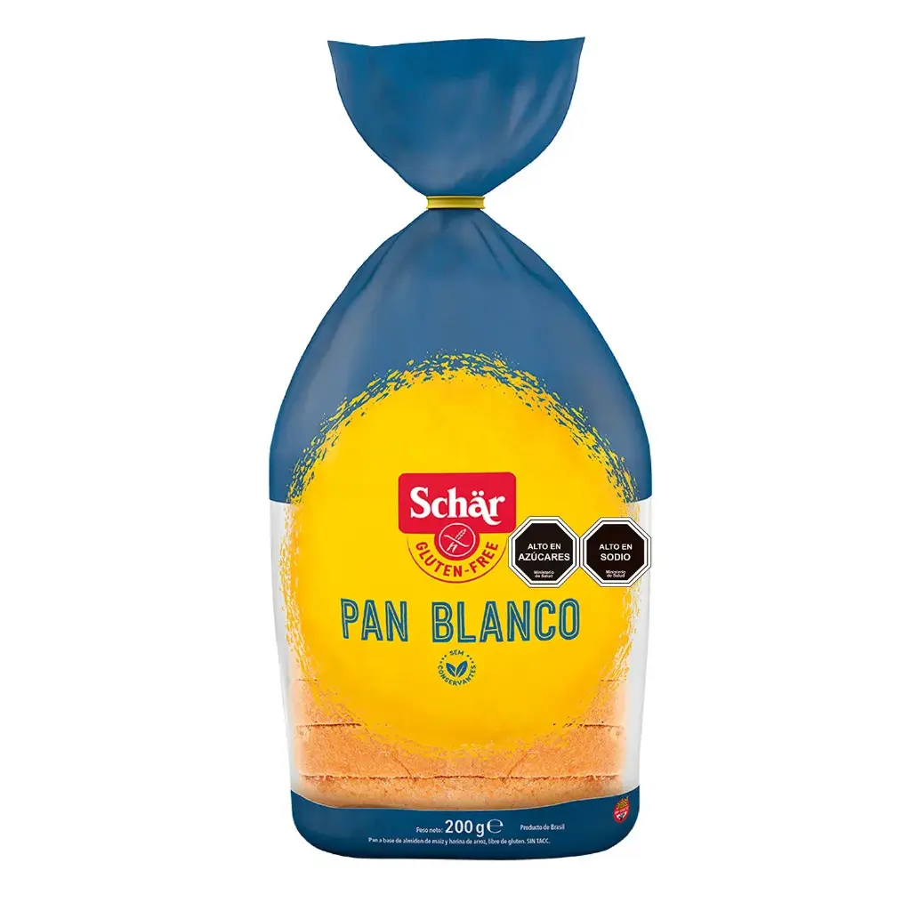 SCHAR-PAN CARRE(MOLDE BLANCO) S/GLUTEN 