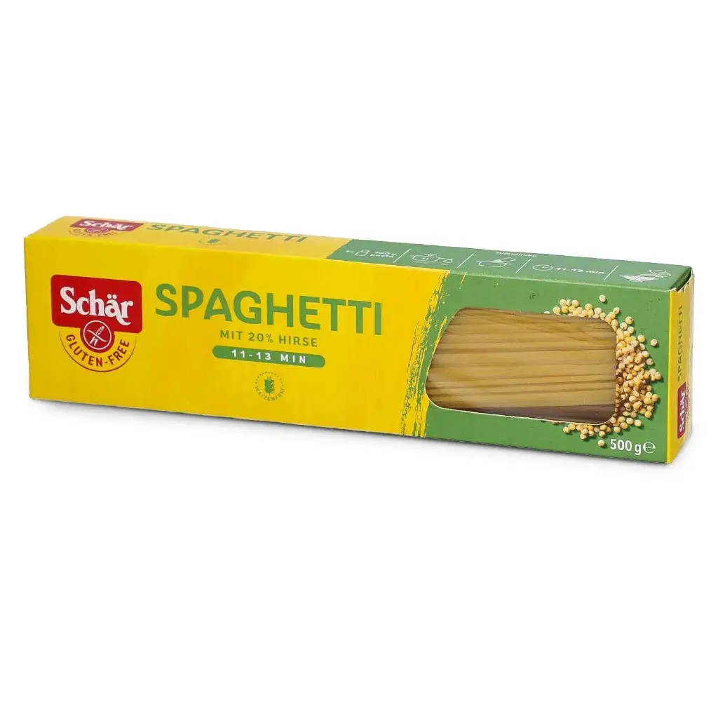 SCHAR - SPAGUETTI 500 GRS. S/GLUTEN