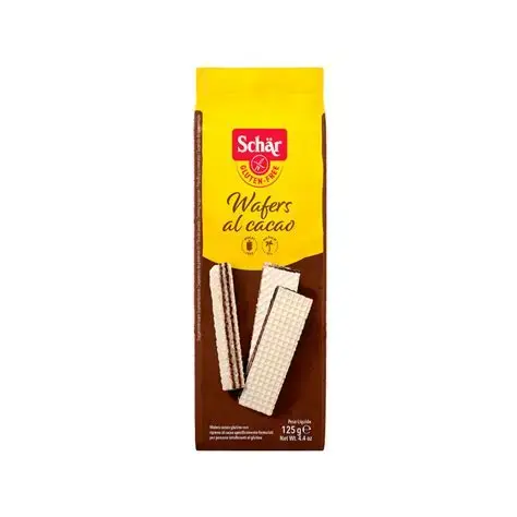 SCHAR-WAFER CACAO 125GRS (GALLETAS) S/GLUTEN