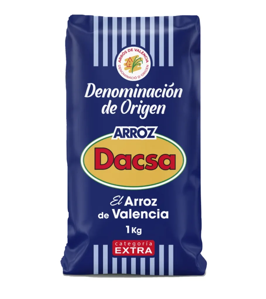 ARROZ REDONDO "DACSA" 1KG