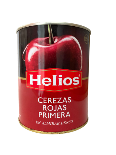 [287] CEREZAS ROJAS EN ALMIBAR PRIMERA"HELIOS" 950g.