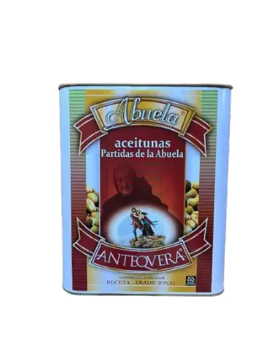 [PR/06184] ACEITUNA ALIÑADA 9,11 kg. NETO 5 KG. "ALIÑO DE MI PUEBLO" (LATA)