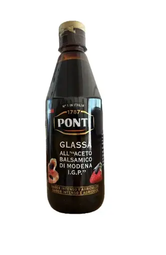 [4173] CREMA DE ACETO BALSAMICO DE MODENA 500 ML. PONTI