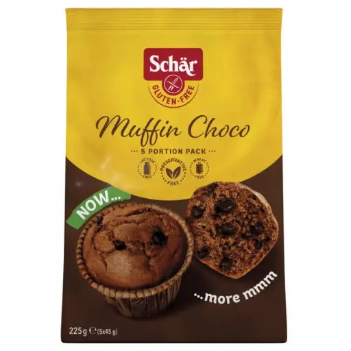 [SG/19] SCHAR-MAGDAL.MUFFIN CHOCO 225G S/GLUTEN 