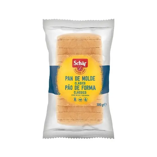 [SG/21] SCHAR - PAN DE MOLDE CLASICO 300 GR. CLASSICO S/GLUTEN
